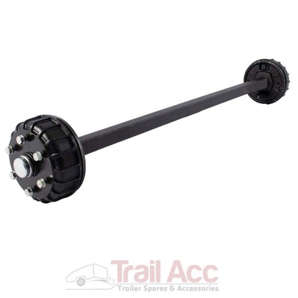 POS_BRAKE AXLE 6 GAT Axle 1600kg Braked 45x1380 6.139 B - Image 1